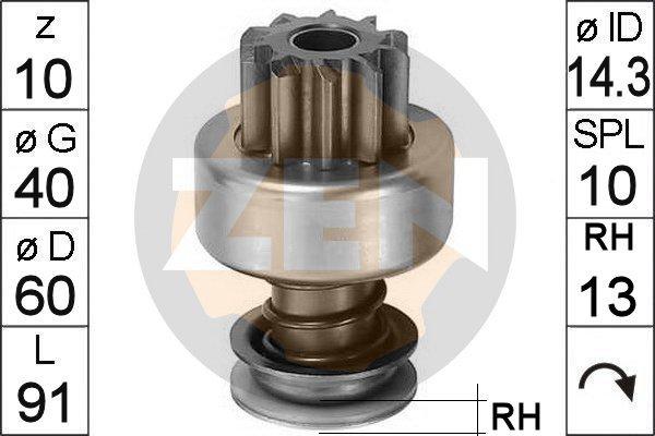 ERA ZN0118 - Zobrats, Starteris autospares.lv