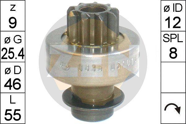 ERA ZN0836 - Zobrats, Starteris www.autospares.lv