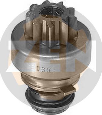 ERA ZN0351 - Ведущая шестерня, бендикс, стартер www.autospares.lv