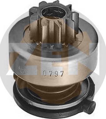 ERA ZN0797 - Pinion, bendix, starter www.autospares.lv