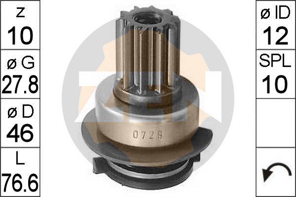 ERA ZN0729 - Zobrats, Starteris www.autospares.lv