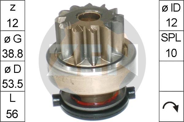 ERA ZN1642 - Zobrats, Starteris www.autospares.lv