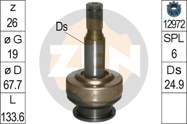 ERA ZN1661 - Zobrats, Starteris www.autospares.lv