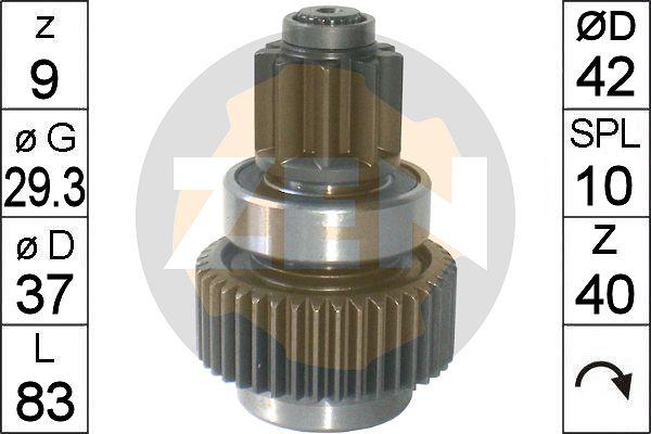 ERA ZN1863 - Zobrats, Starteris www.autospares.lv