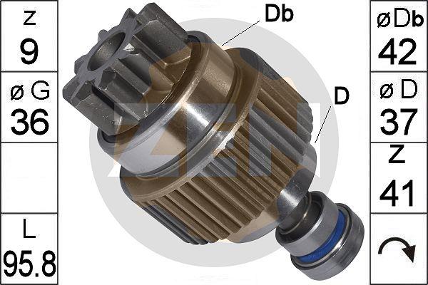 ERA ZN1862 - Zobrats, Starteris www.autospares.lv