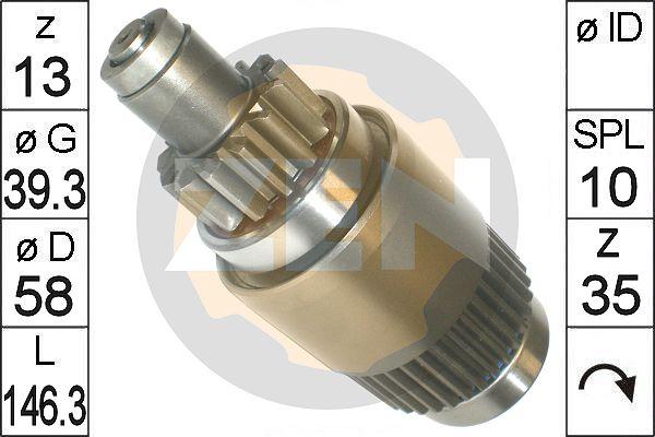 ERA ZN1829 - Pinion, bendix, starter www.autospares.lv