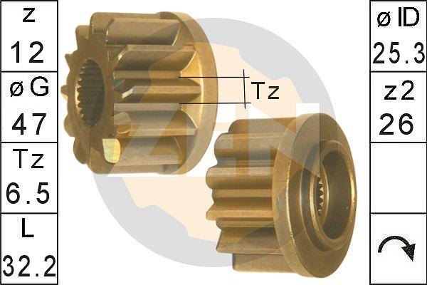 ERA ZN12972 - Zobrats, Starteris www.autospares.lv