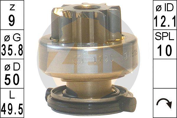 ERA ZN1790 - Pinion, bendix, starter www.autospares.lv