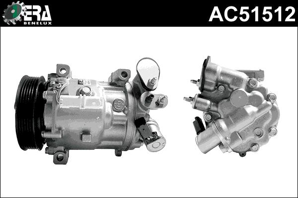 ERA Benelux AC51512 - Kompresors, Gaisa kond. sistēma www.autospares.lv