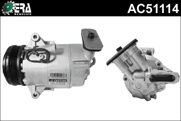 ERA Benelux AC51114 - Kompresors, Gaisa kond. sistēma www.autospares.lv