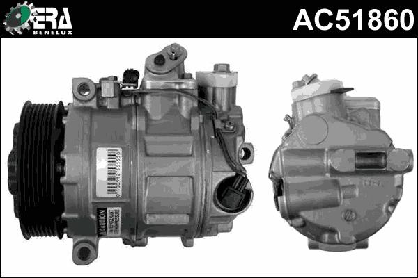 ERA Benelux AC51860 - Kompresors, Gaisa kond. sistēma autospares.lv