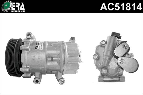 ERA Benelux AC51814 - Kompresors, Gaisa kond. sistēma www.autospares.lv