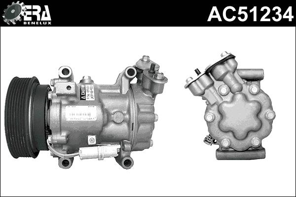 ERA Benelux AC51234 - Kompresors, Gaisa kond. sistēma autospares.lv