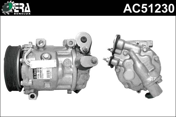 ERA Benelux AC51230 - Kompresors, Gaisa kond. sistēma www.autospares.lv