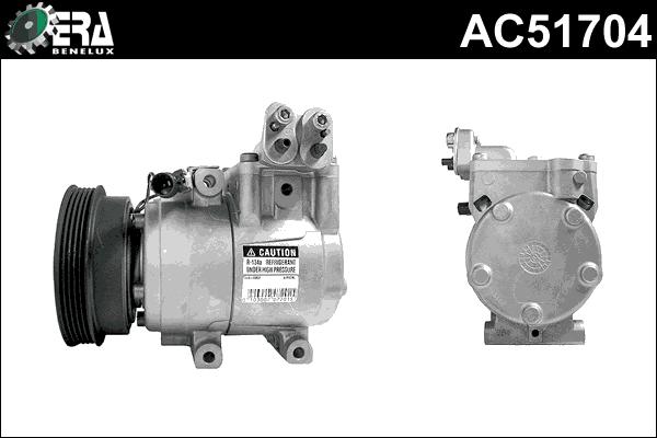 ERA Benelux AC51704 - Kompresors, Gaisa kond. sistēma www.autospares.lv