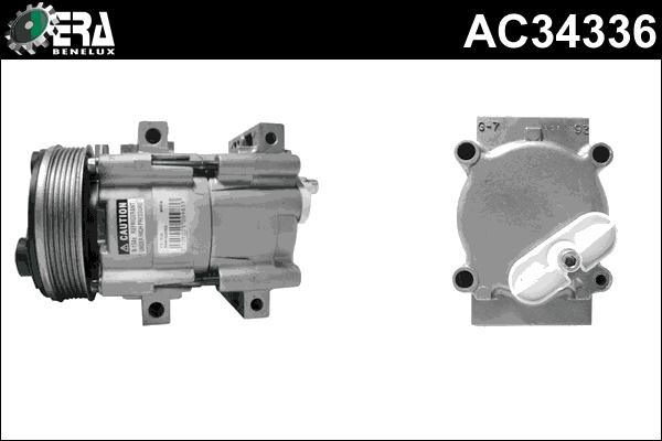 ERA Benelux AC34336 - Kompresors, Gaisa kond. sistēma www.autospares.lv