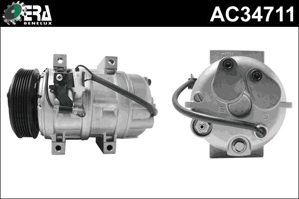 ERA Benelux AC34711 - Compressor, air conditioning www.autospares.lv