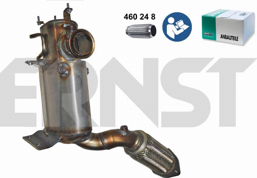 ERNST 910927 - Nosēdumu / Daļiņu filtrs, Izplūdes gāzu sistēma autospares.lv