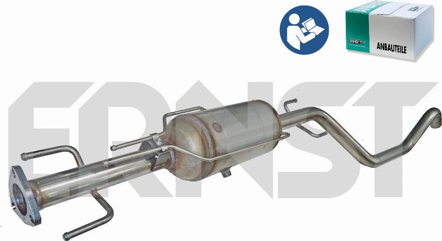 ERNST 910378 - Nosēdumu / Daļiņu filtrs, Izplūdes gāzu sistēma autospares.lv