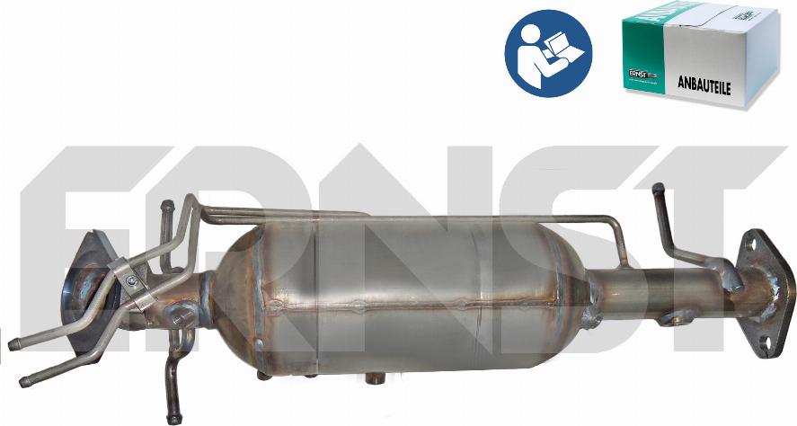 ERNST 910736 - Сажевый / частичный фильтр, система выхлопа ОГ www.autospares.lv