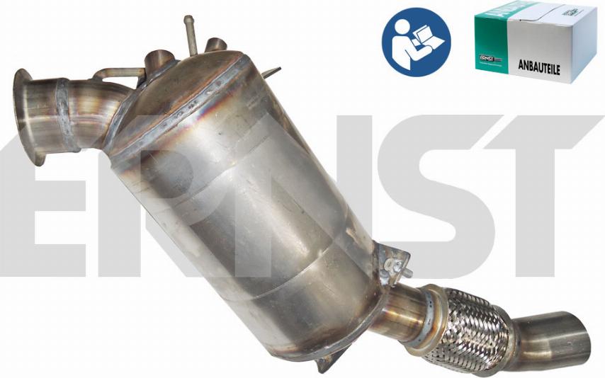 ERNST 911054 - Nosēdumu / Daļiņu filtrs, Izplūdes gāzu sistēma autospares.lv