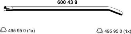 ERNST 600439 - Izplūdes caurule www.autospares.lv