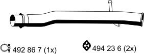 ERNST 331524 - Izplūdes caurule autospares.lv