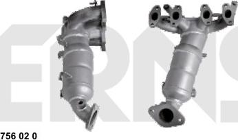 ERNST 756020 - Катализатор www.autospares.lv