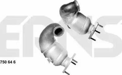 ERNST 750646 - Katalizators autospares.lv