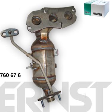 ERNST 760676 - Katalizators autospares.lv