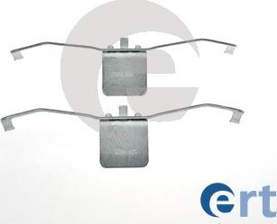 ERT 420046 - Комплектующие для колодок дискового тормоза www.autospares.lv