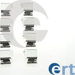 ERT 420008 - Комплектующие для колодок дискового тормоза www.autospares.lv