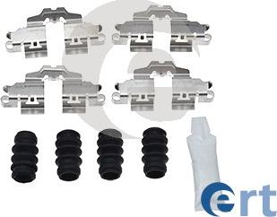 ERT 420193 - Accessory Kit for disc brake Pads www.autospares.lv