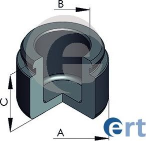 ERT 151275-C - Virzulis, Bremžu suports www.autospares.lv