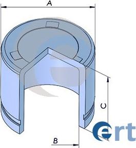 ERT 150901-C - Virzulis, Bremžu suports www.autospares.lv