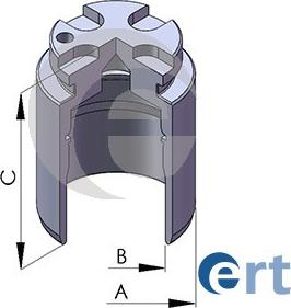 ERT 150984-C - Virzulis, Bremžu suports autospares.lv