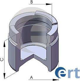 ERT 150847-C - Virzulis, Bremžu suports autospares.lv