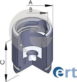 ERT 150848-C - Virzulis, Bremžu suports www.autospares.lv