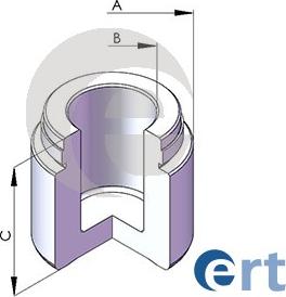 ERT 150977-C - Virzulis, Bremžu suports www.autospares.lv