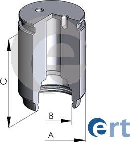 ERT 150265-C - Virzulis, Bremžu suports www.autospares.lv