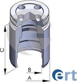 ERT 150760-C - Virzulis, Bremžu suports www.autospares.lv