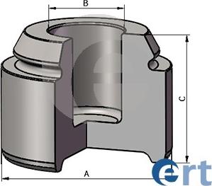 ERT 151563-C - Virzulis, Bremžu suports www.autospares.lv