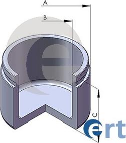 ERT 151600-C - Virzulis, Bremžu suports www.autospares.lv