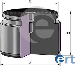 ERT 151367-C - Virzulis, Bremžu suports www.autospares.lv