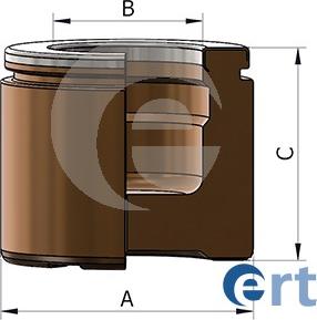 ERT 151201-C - Virzulis, Bremžu suports www.autospares.lv