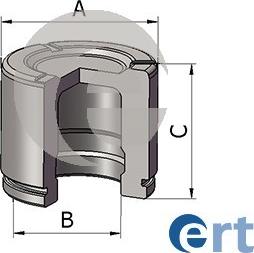 ERT 151743-C - Virzulis, Bremžu suports www.autospares.lv