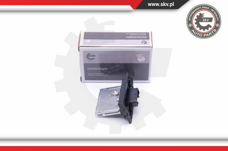 Esen SKV 94SKV068 - Rezistors, Salona ventilators www.autospares.lv