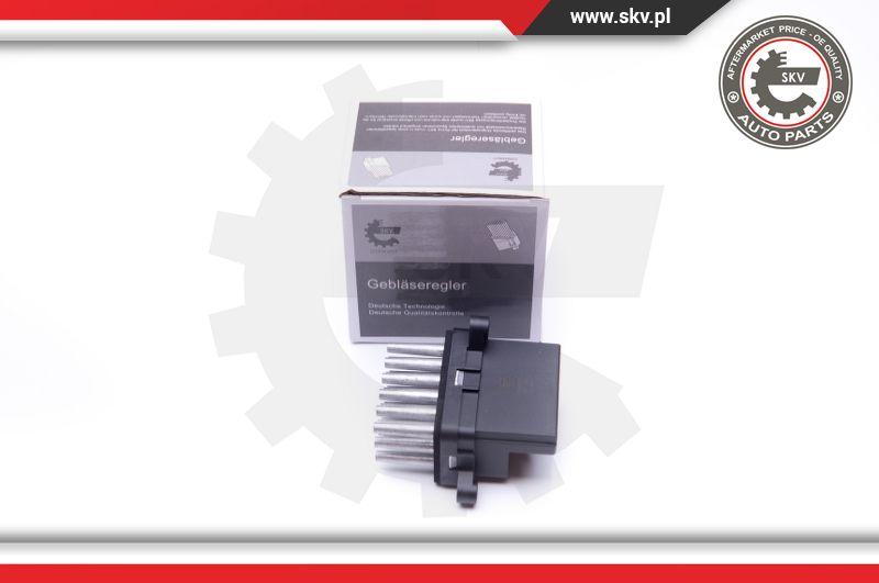 Esen SKV 94SKV083 - Сопротивление, реле, вентилятор салона www.autospares.lv