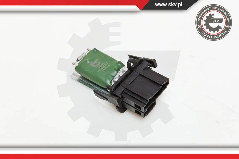 Esen SKV 95SKV006 - Resistor, interior blower www.autospares.lv