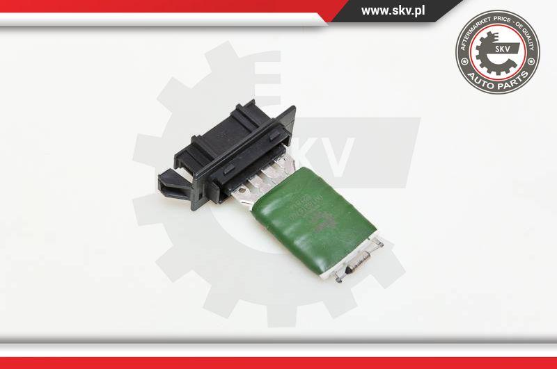 Esen SKV 95SKV008 - Resistor, interior blower www.autospares.lv